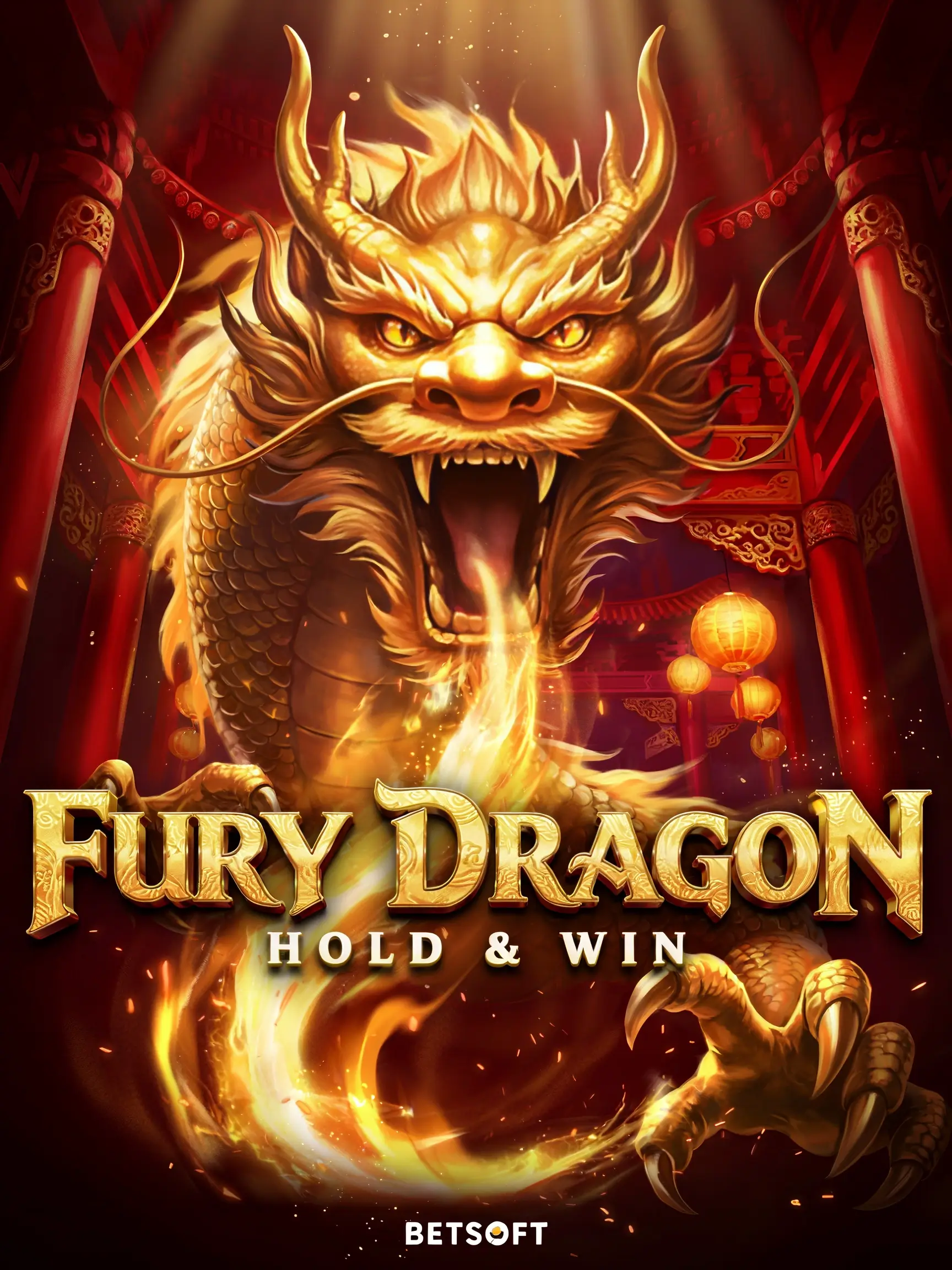Fury Dragon Hold and Win slot game screenshot